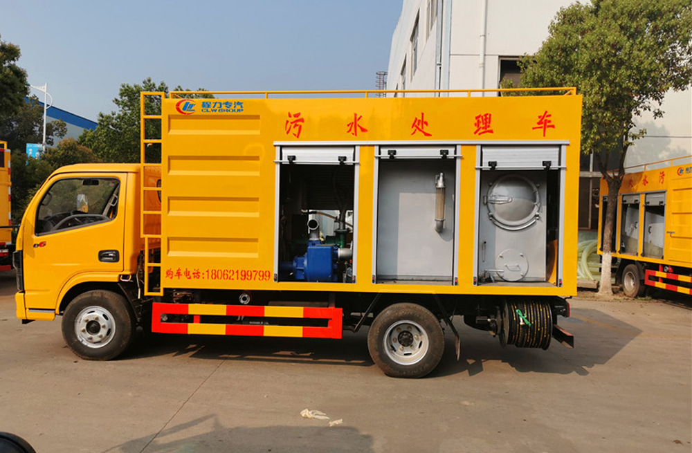 南中村污水分离车